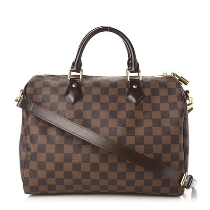 Louis Vuitton Damier Ebene Speedy Bandouliere 30 1 of 11