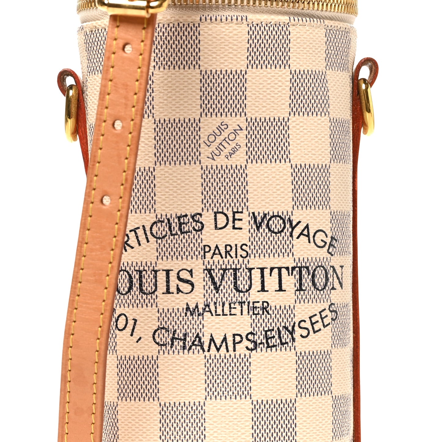 Damier Azur Bottle Holder