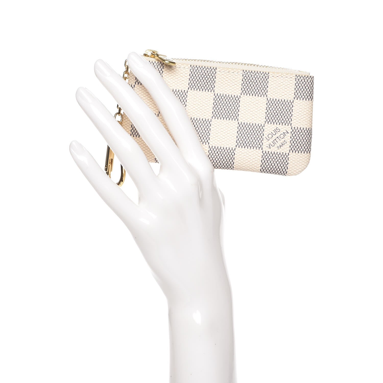 Louis Vuitton Damier Azur Key Pouch 2 of 8