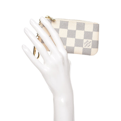 Louis Vuitton Damier Azur Key Pouch 2 of 8