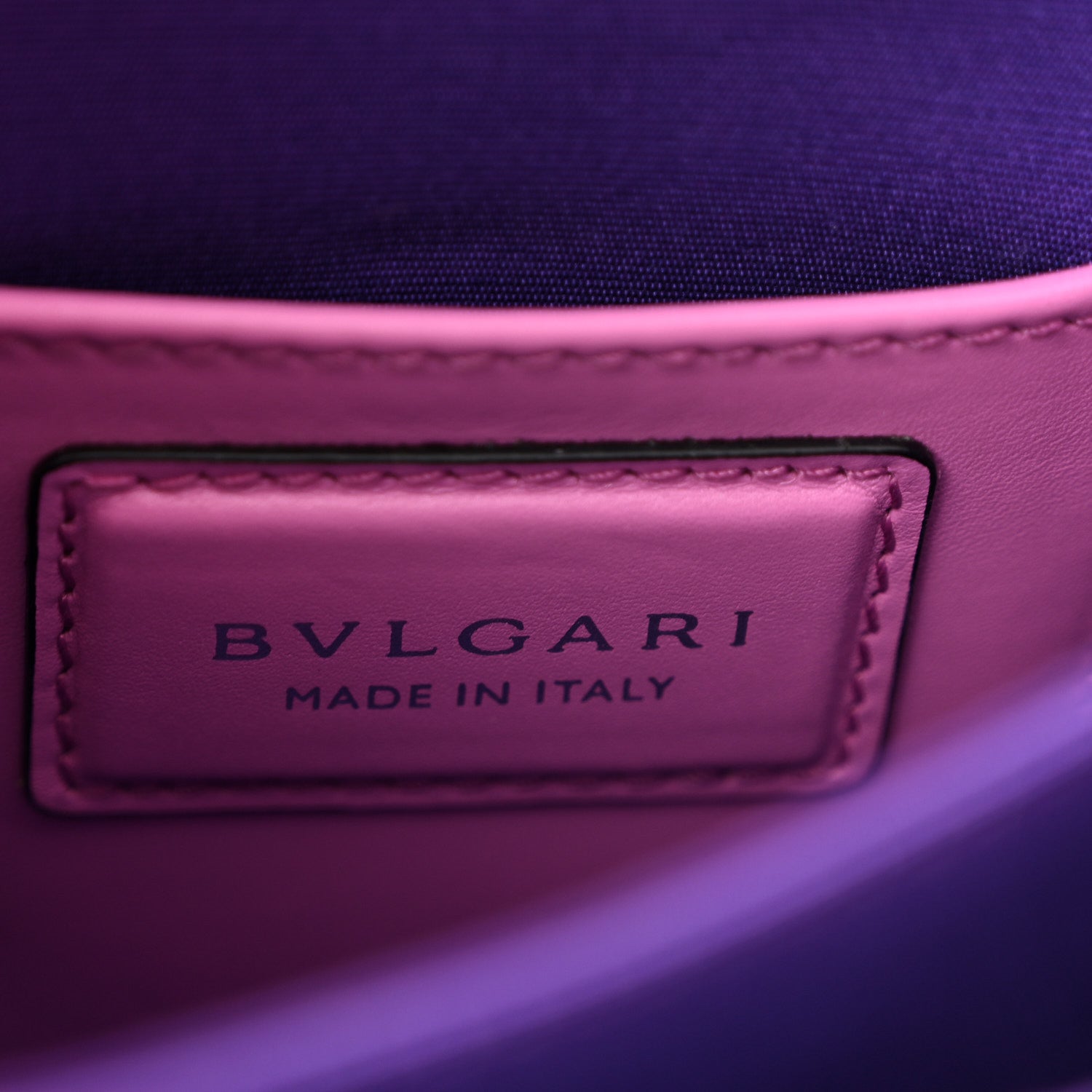 Bulgari Calfskin Serpenti Forever Top Handle Pink 7 of 12