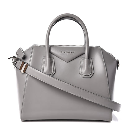 Givenchy Shiny Lord Calfskin Small Antigona Pearl Grey 1 of 10