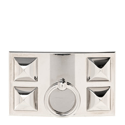 Hermes Palladium Collier de Chien 32mm Belt Buckle 1 of 3