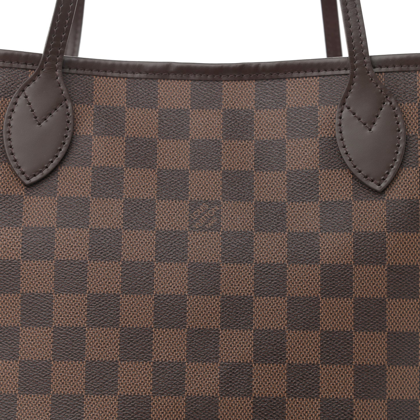 Damier Ebene Neo Neverfull MM Rose Ballerine