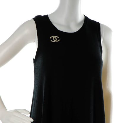Chanel Pearl CC Brooch Pin Gold 2 of 5