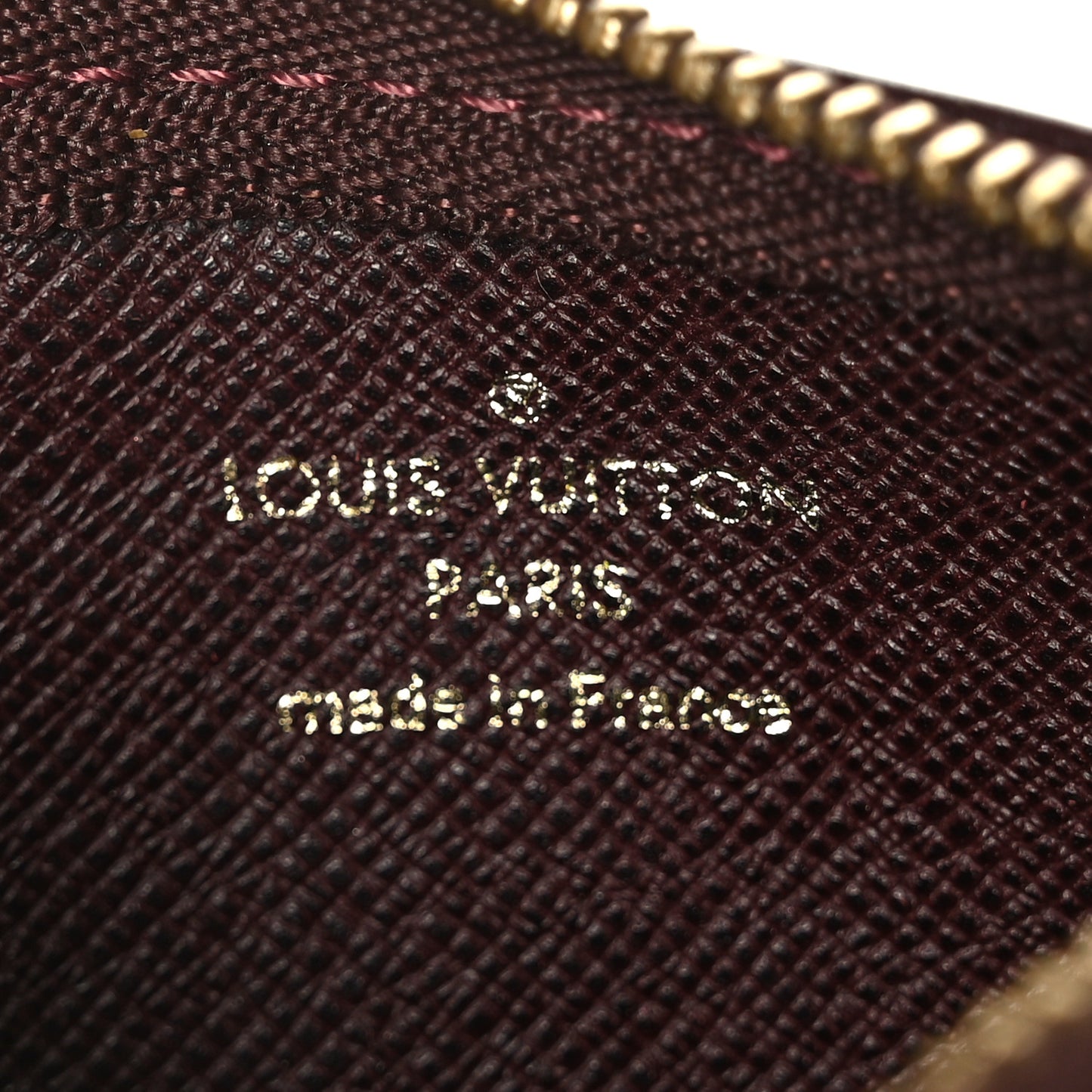 Idylle Key Pouch Sepia
