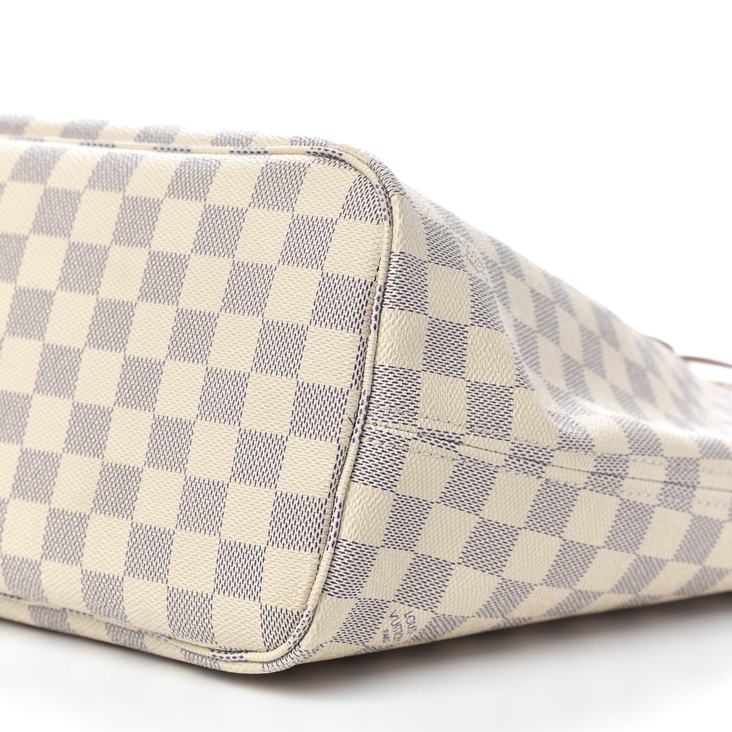 Louis Vuitton Damier Azur Neo Neverfull MM Rose Ballerine 10 of 14
