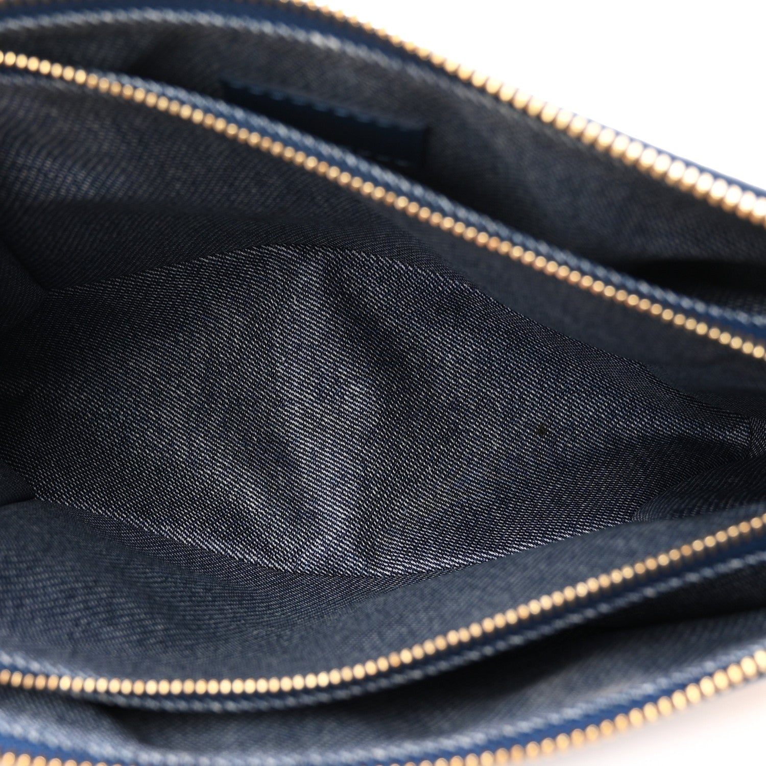Louis Vuitton Lambskin Embossed Monogram Coussin PM Denim Blue 5 of 10