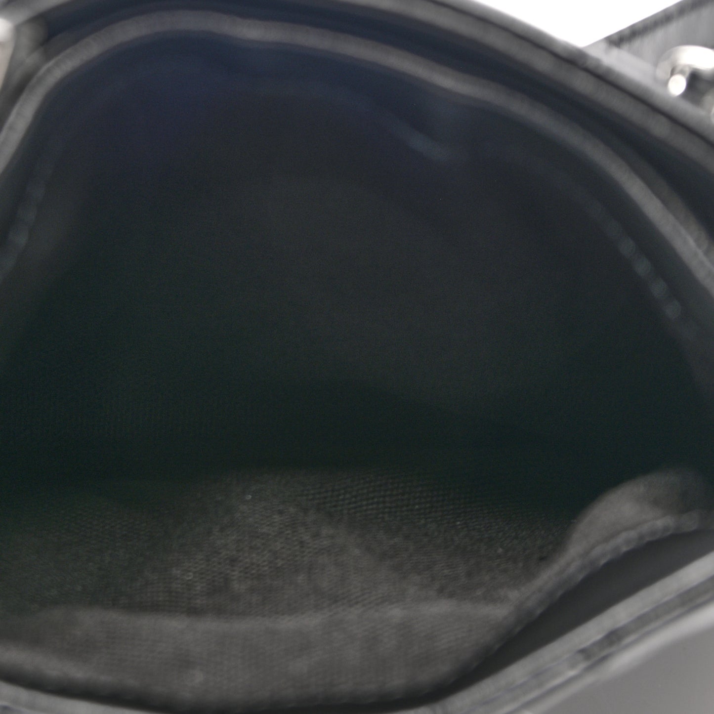 Lambskin Quilted Crossbody Bag Black