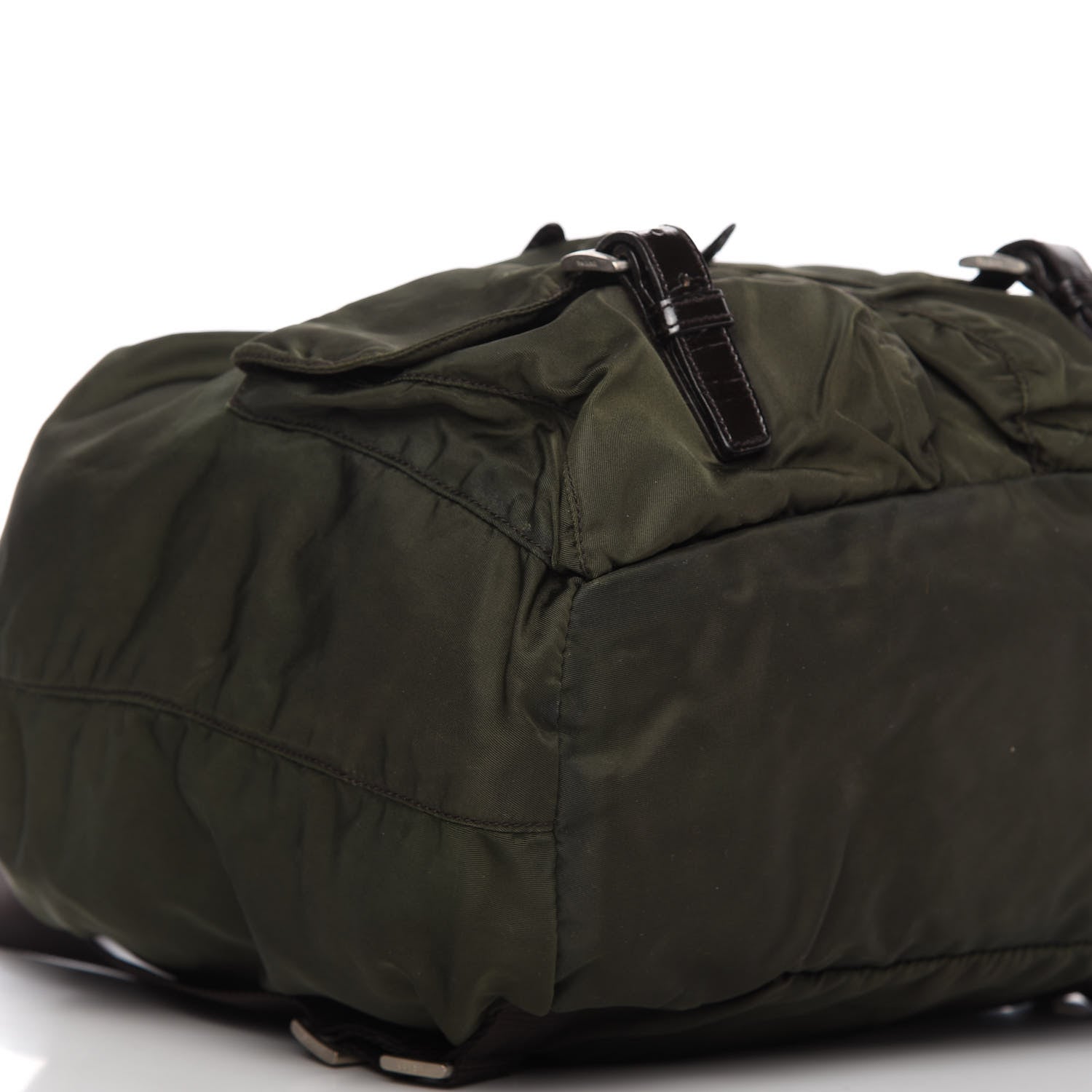 Prada Nylon Vela Large Backpack Ebano 6 of 10