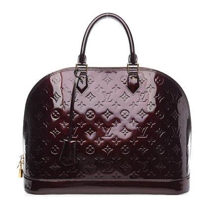 Louis Vuitton Vernis Alma GM Amarante 1 of 10