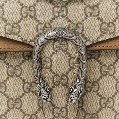Gucci GG Supreme Monogram Mini Dionysus Shoulder Bag Taupe 8 of 12