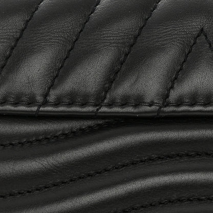 Louis Vuitton Calfskin New Wave Chain MM Black 14 of 14