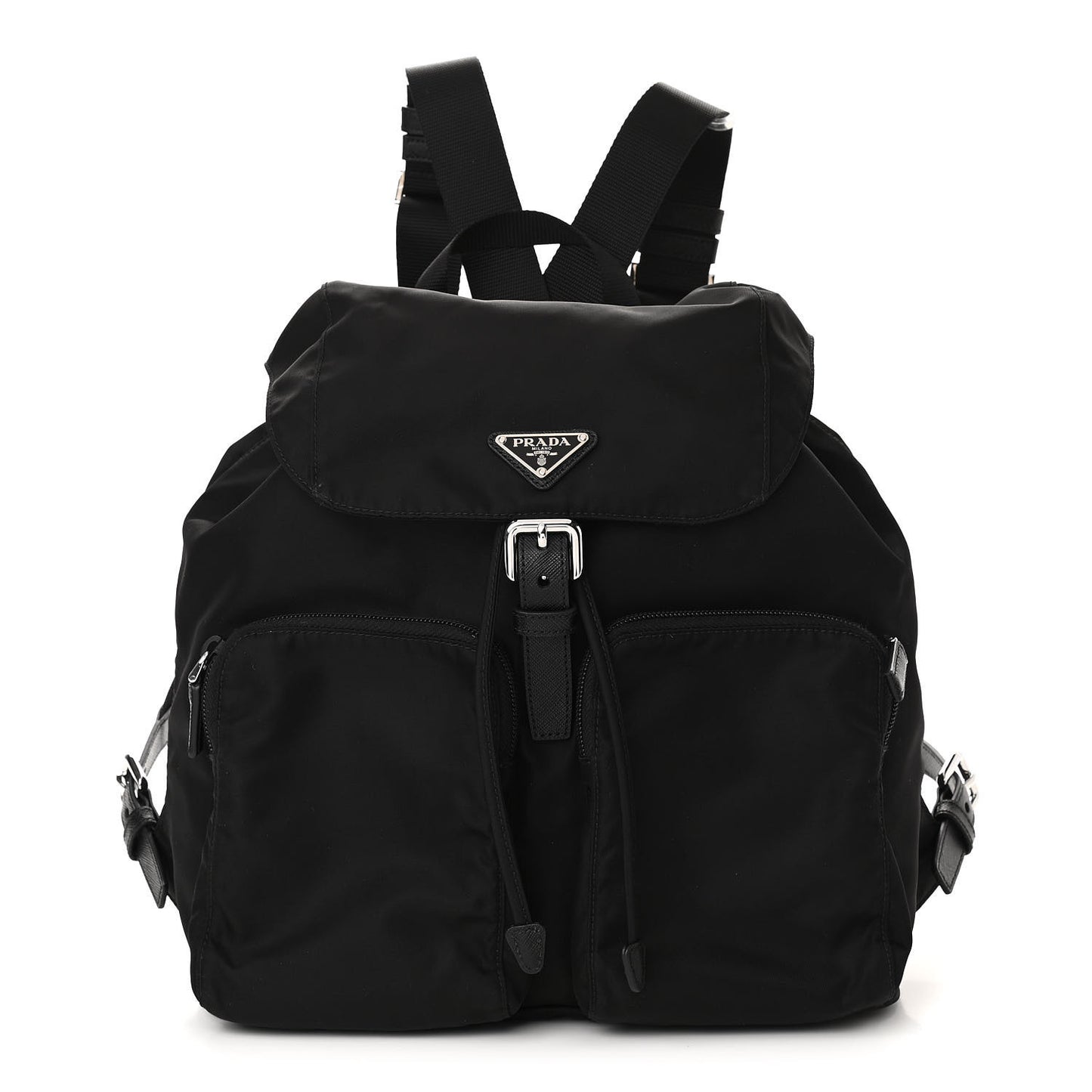 Tessuto Nylon Vela Small Backpack Black