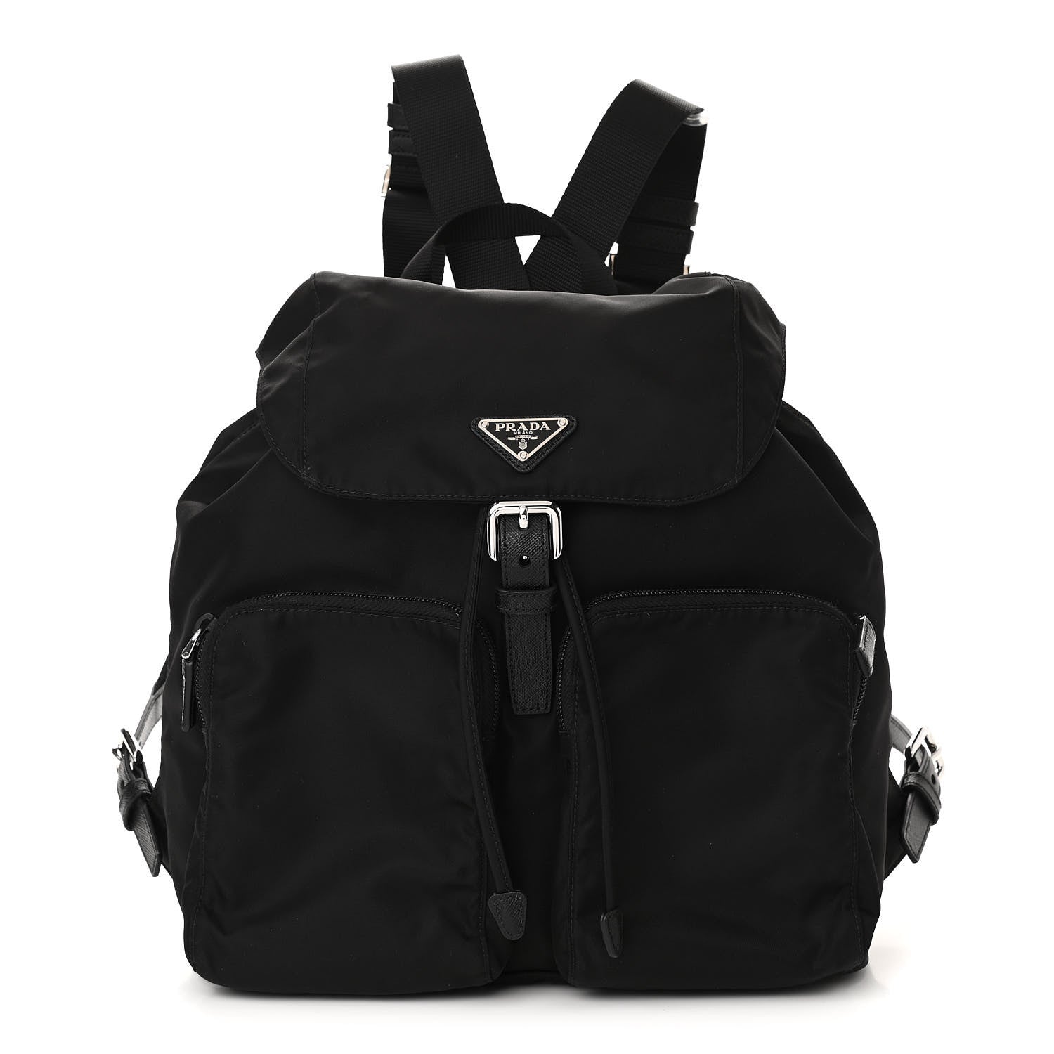 Prada Tessuto Nylon Vela Small Backpack Black 1 of 11