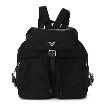 Prada Tessuto Nylon Vela Small Backpack Black 1 of 11