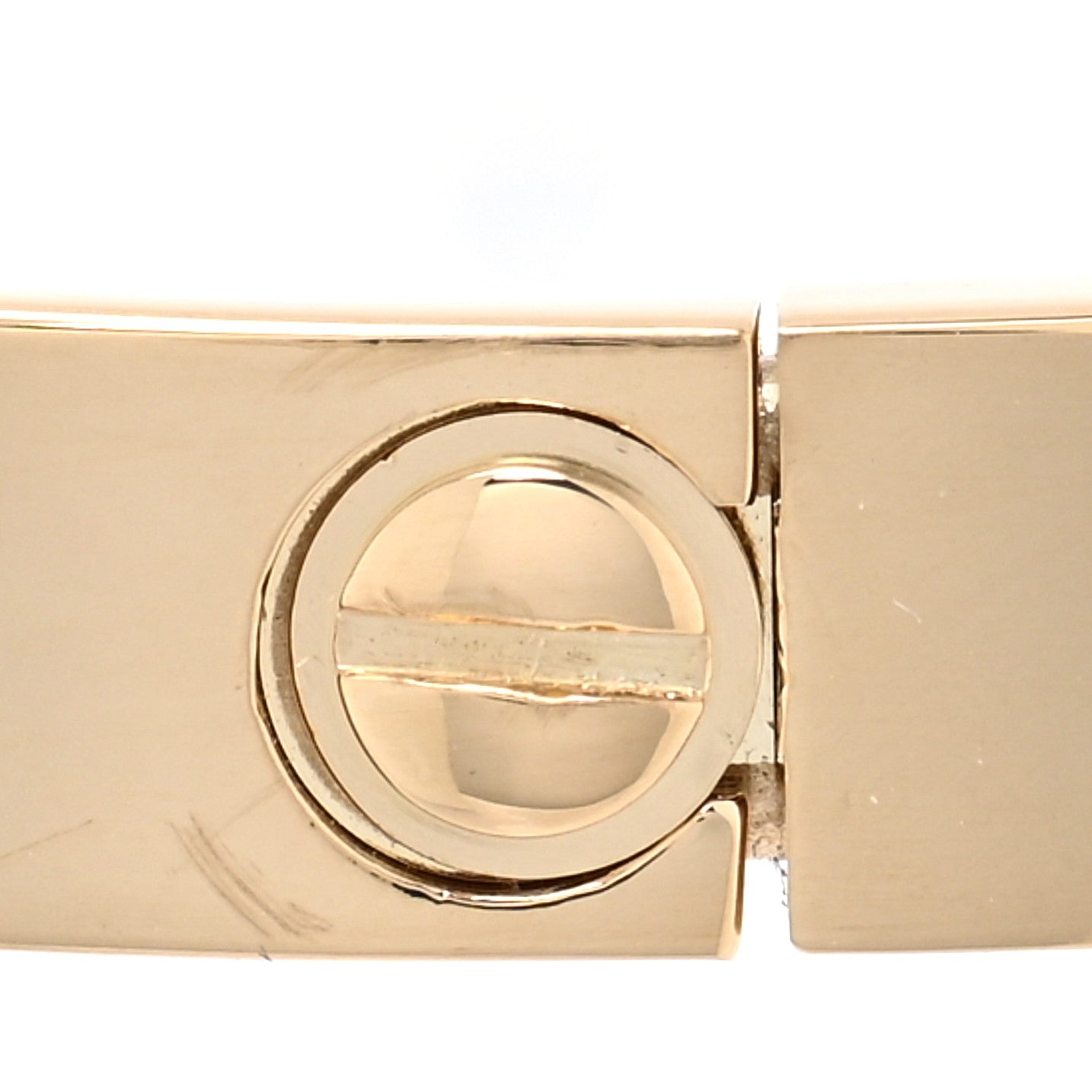 18K Yellow Gold LOVE Bracelet 19