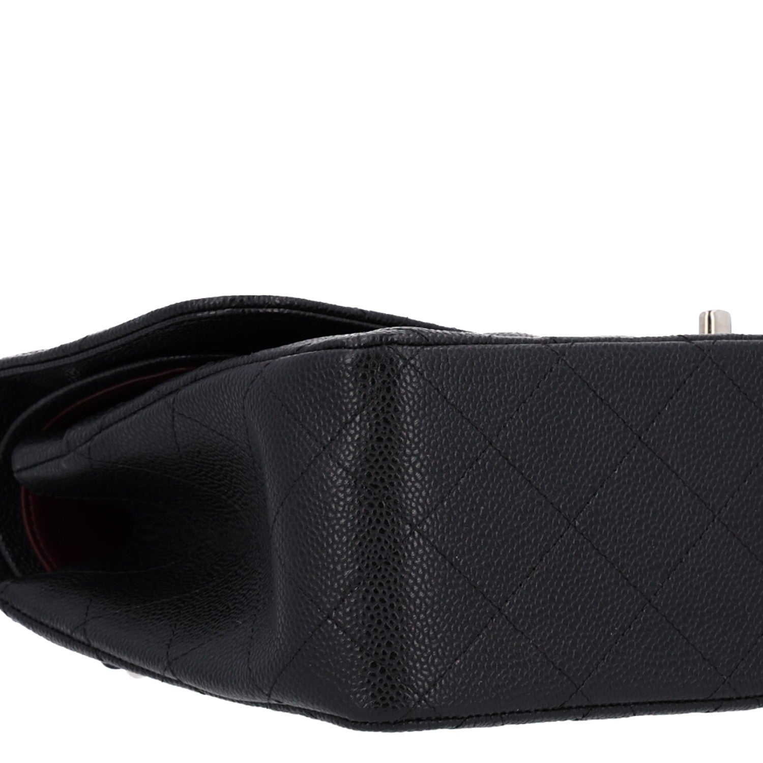 Chanel Caviar Quilted Jumbo Double Flap Black 10 of 11