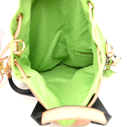 Louis Vuitton Fabric Jacquard Monogram Cheche Gypsy PM Vert 9 of 14