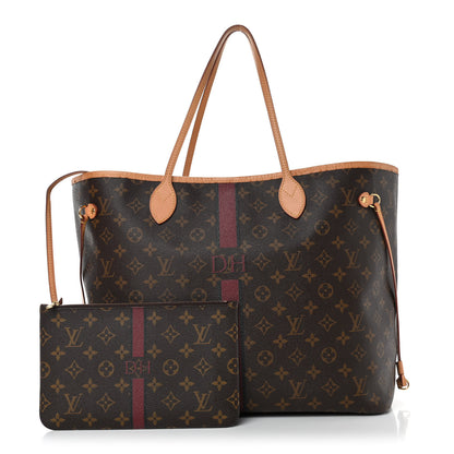 Louis Vuitton Monogram My LV Heritage Neverfull GM Bordeaux Black 1 of 15