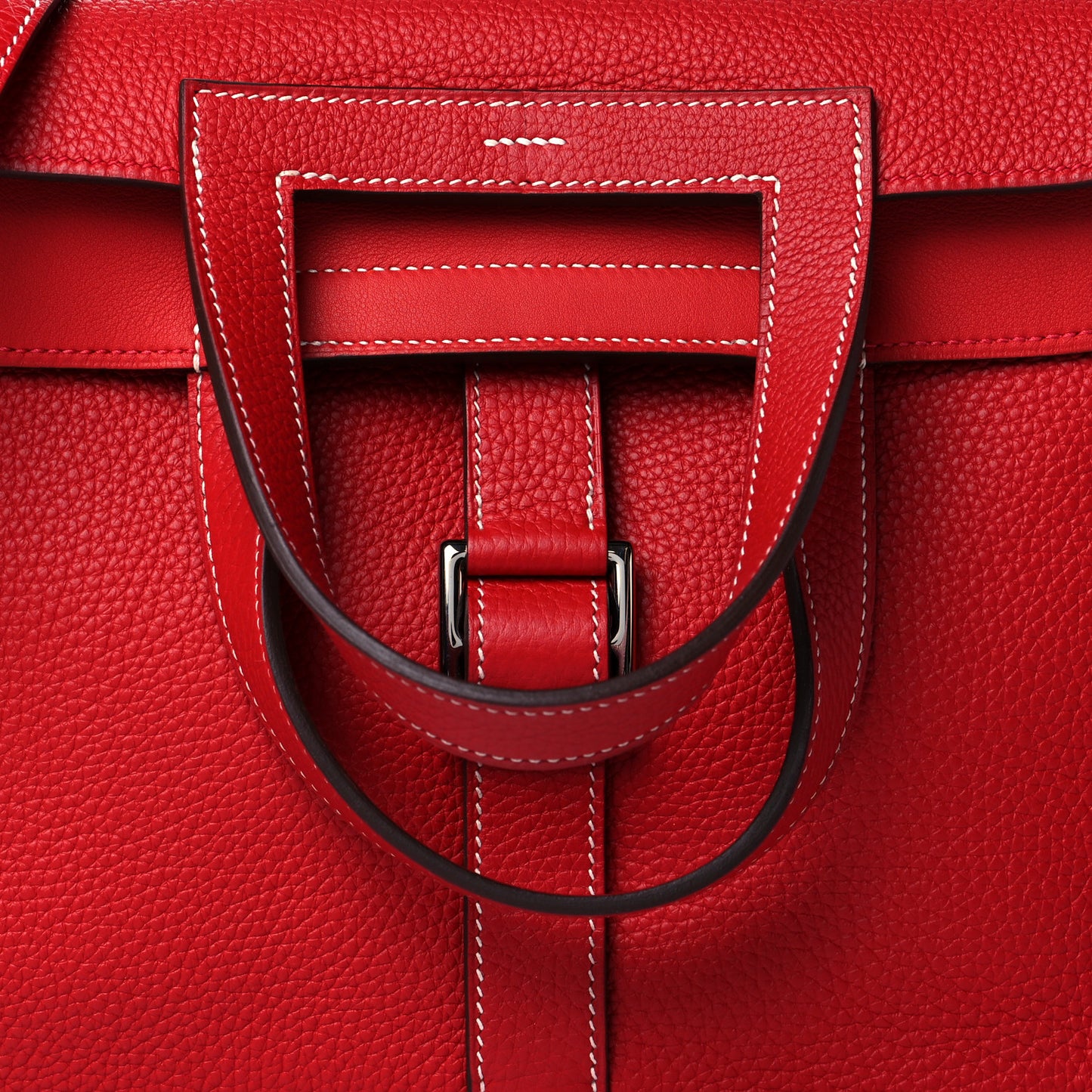 Taurillon Clemence Verso Halzan 31 GM Rouge Casaque Vermillion