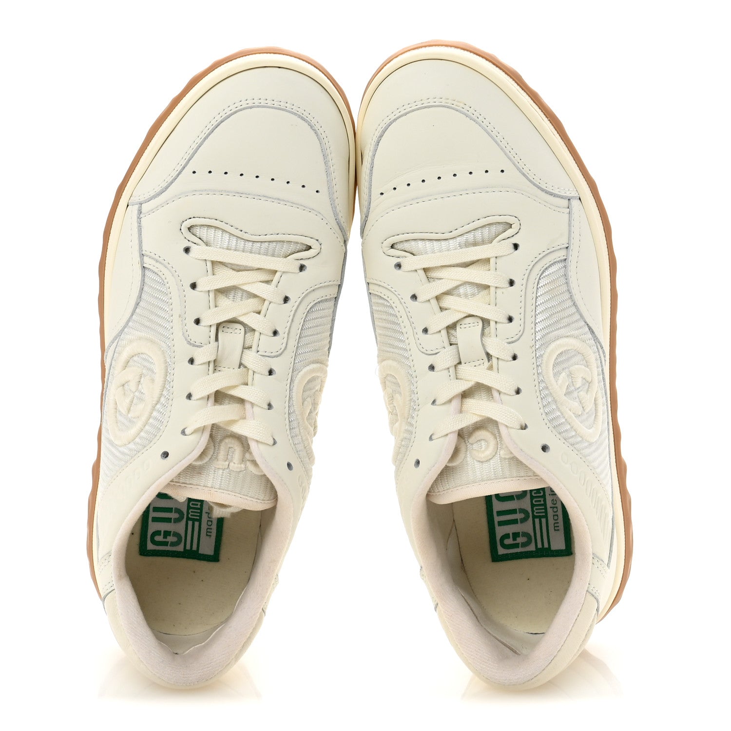 Gucci Dali Soft Calfskin Womens Mac80 Sneakers 37 Off White 2 of 9