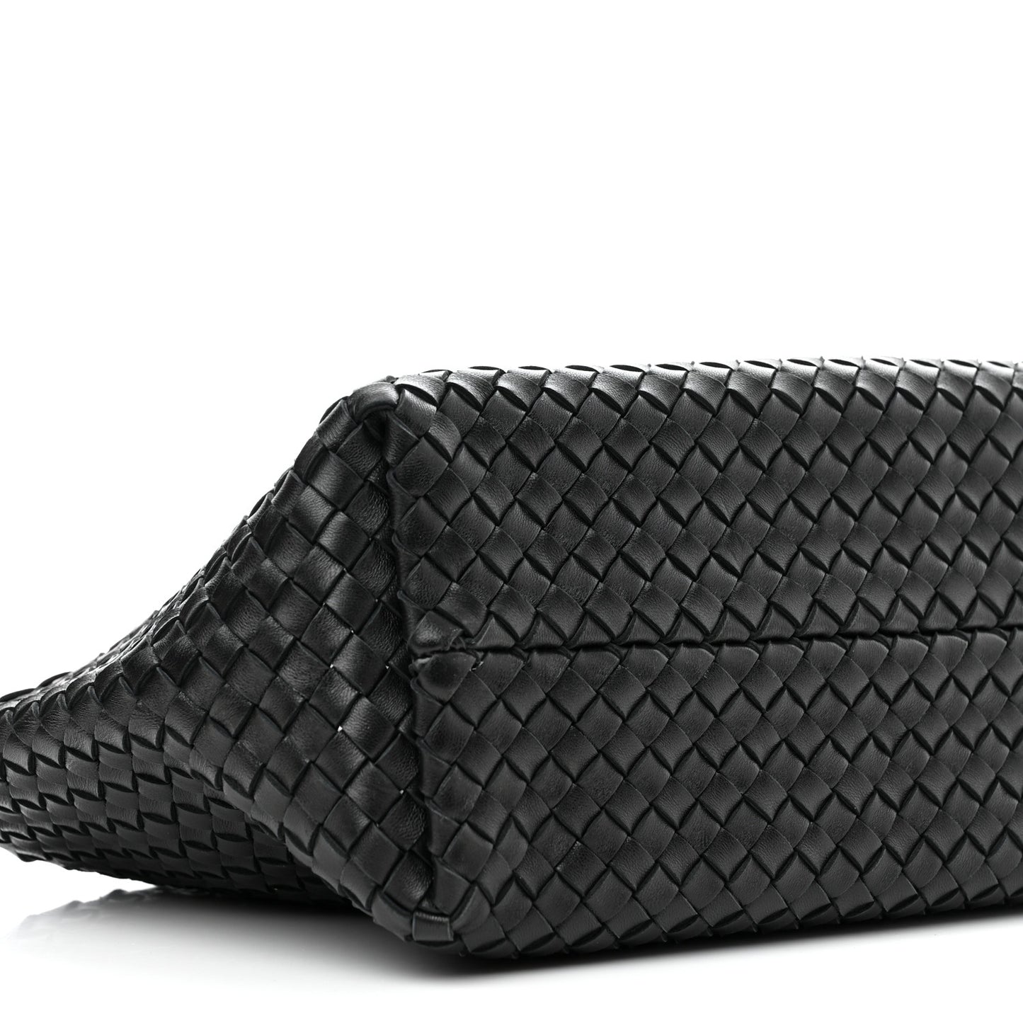 Nappa Intrecciato Small Cabat Black