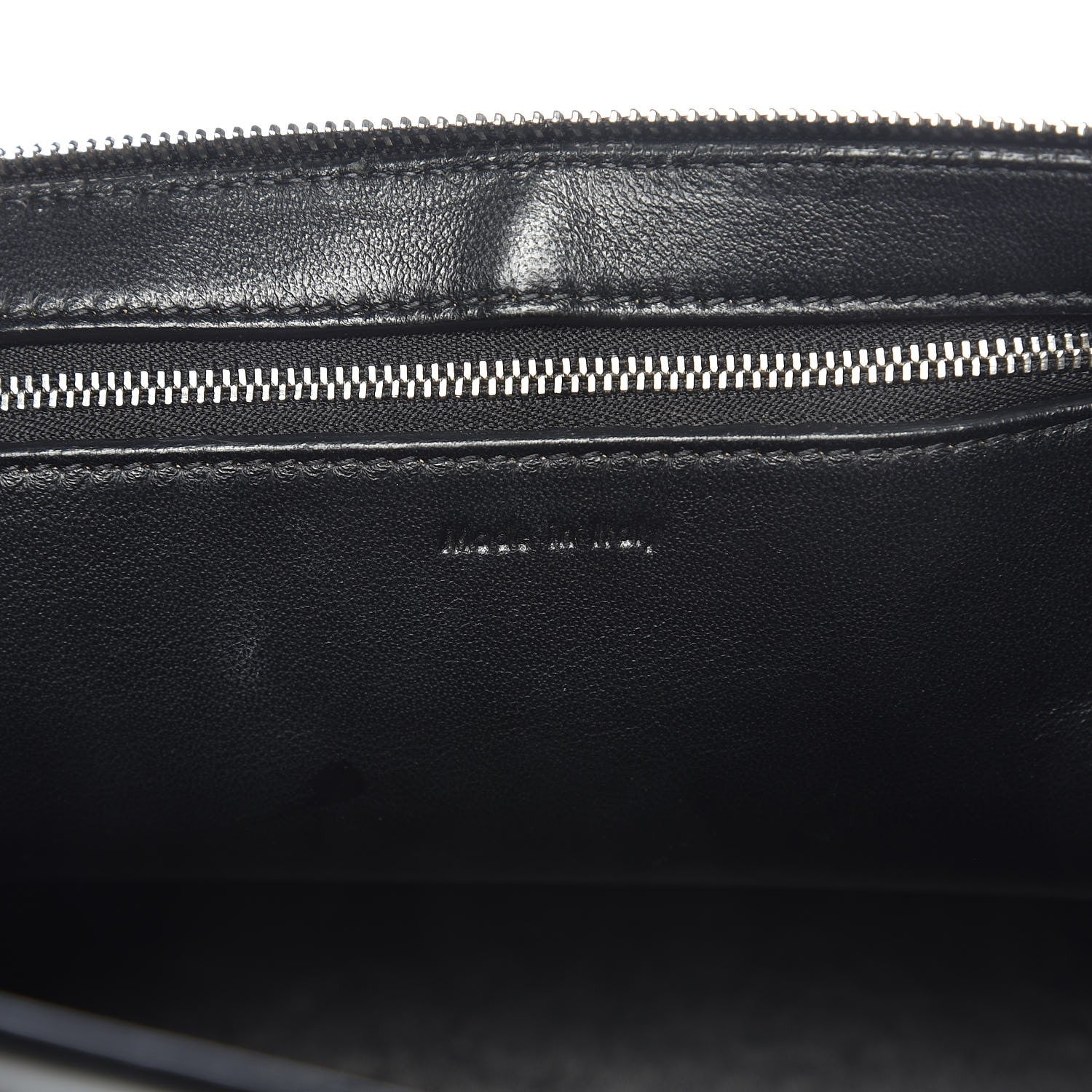Celine Drummed Calfskin Medium Edge Shoulder Bag Grey 7 of 10