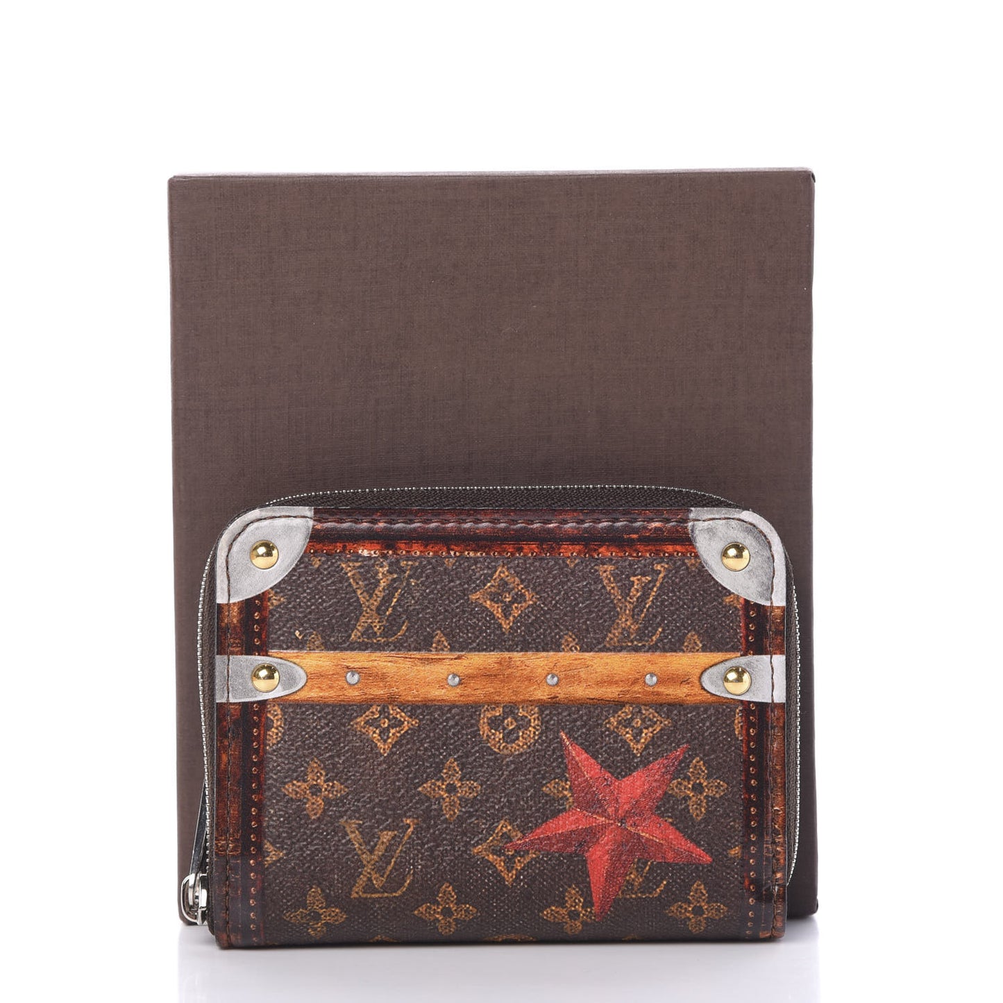 Transformed Monogram Time Trunk Zippy Coin Purse