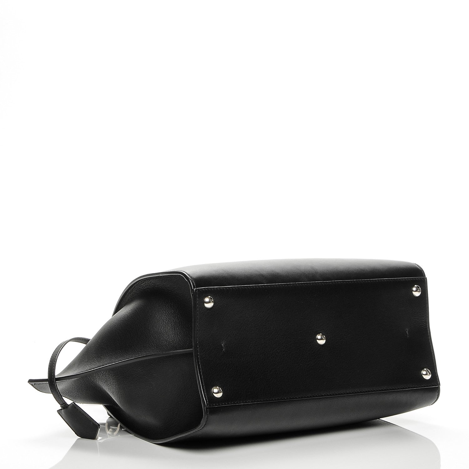 Fendi Vitello Dolce Petite 3jours Tote Black 4 of 8