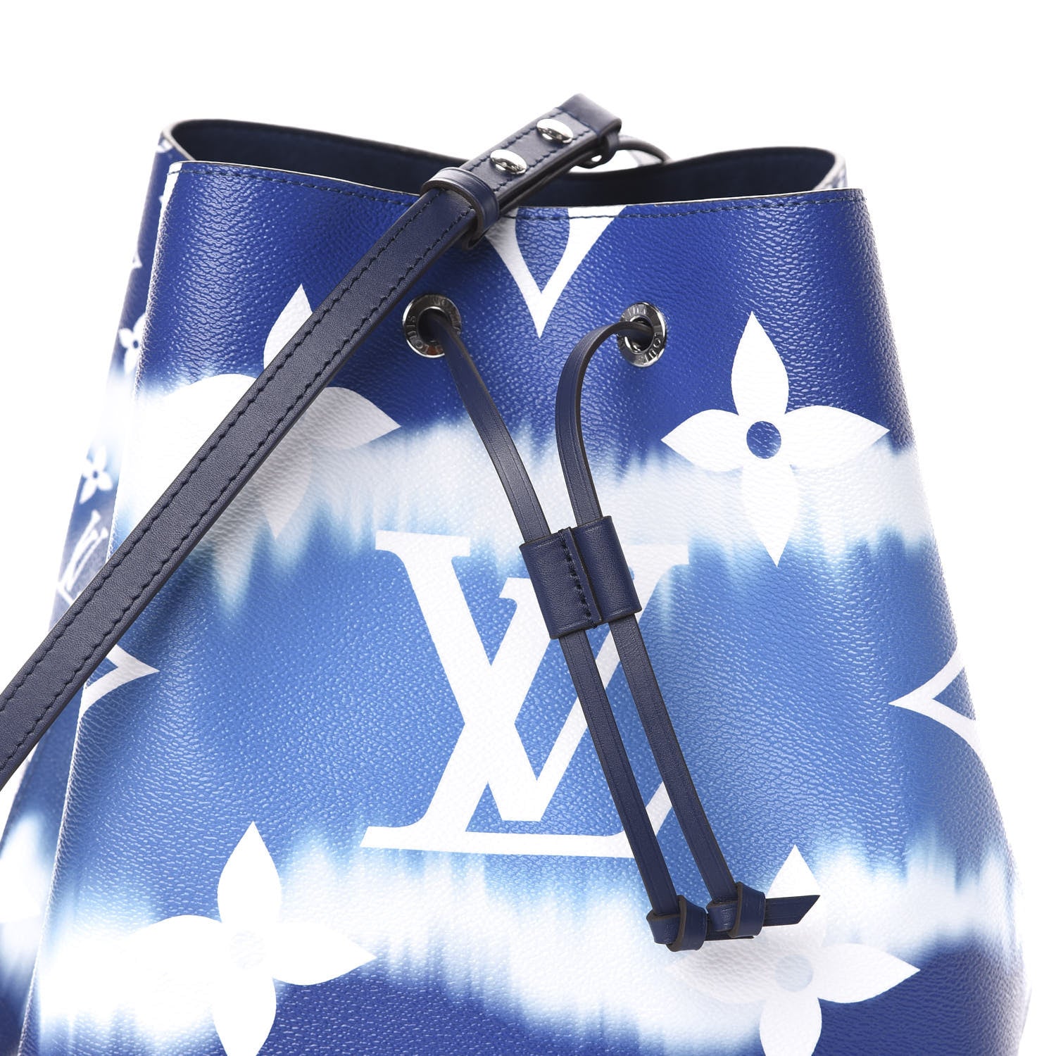 Louis Vuitton Monogram Escale Neonoe MM Blue 6 of 9