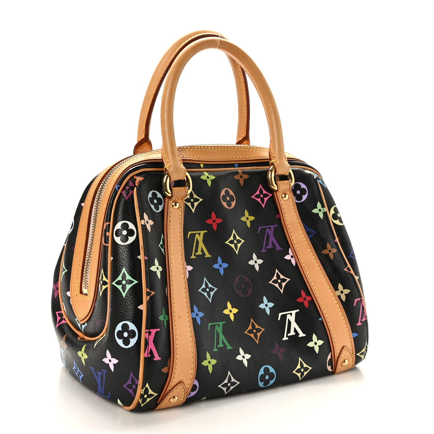 Louis Vuitton Monogram Multicolor Priscilla Black 3 of 9