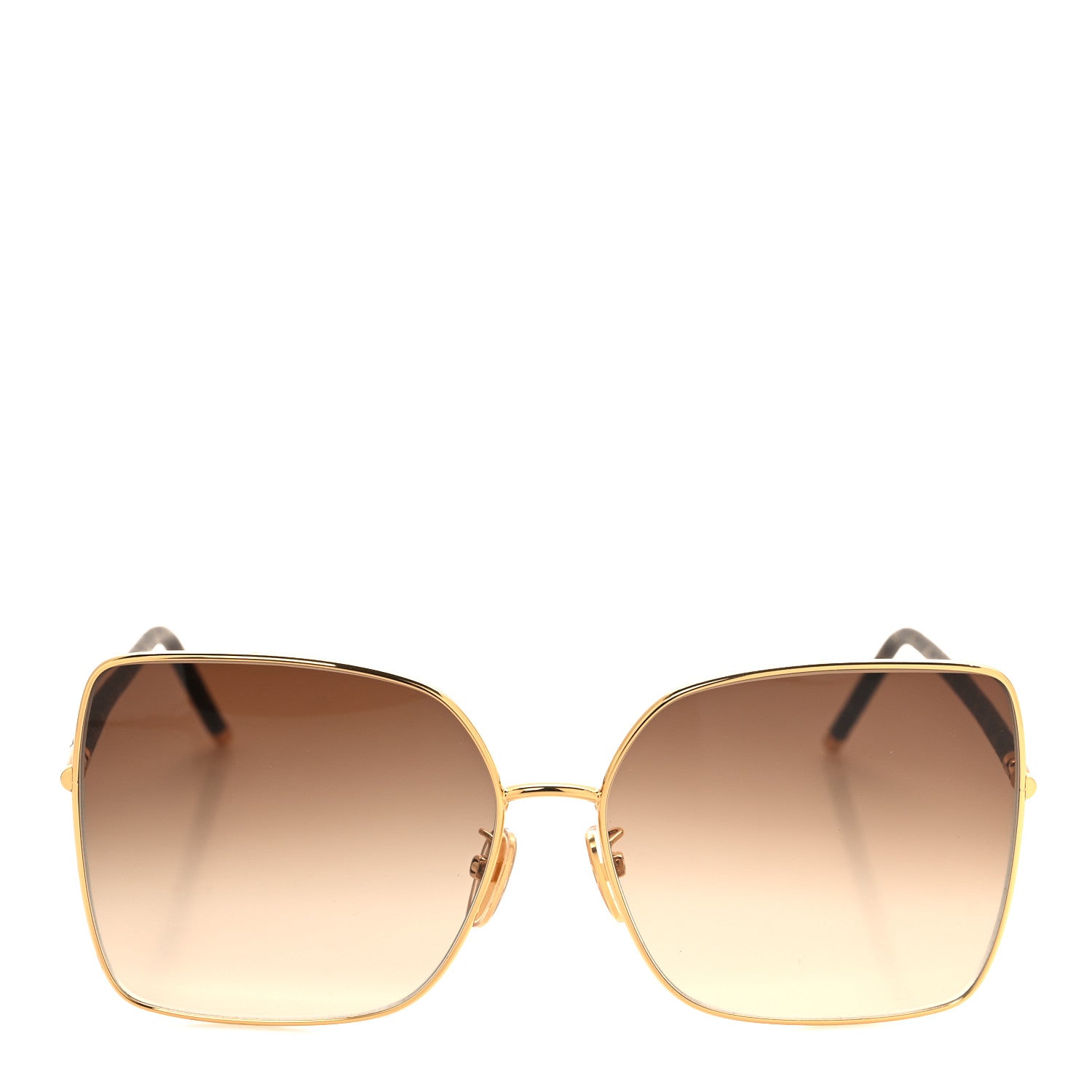 Louis Vuitton Monogram Metal LV First Square Sunglasses Z1928U 2 of 6