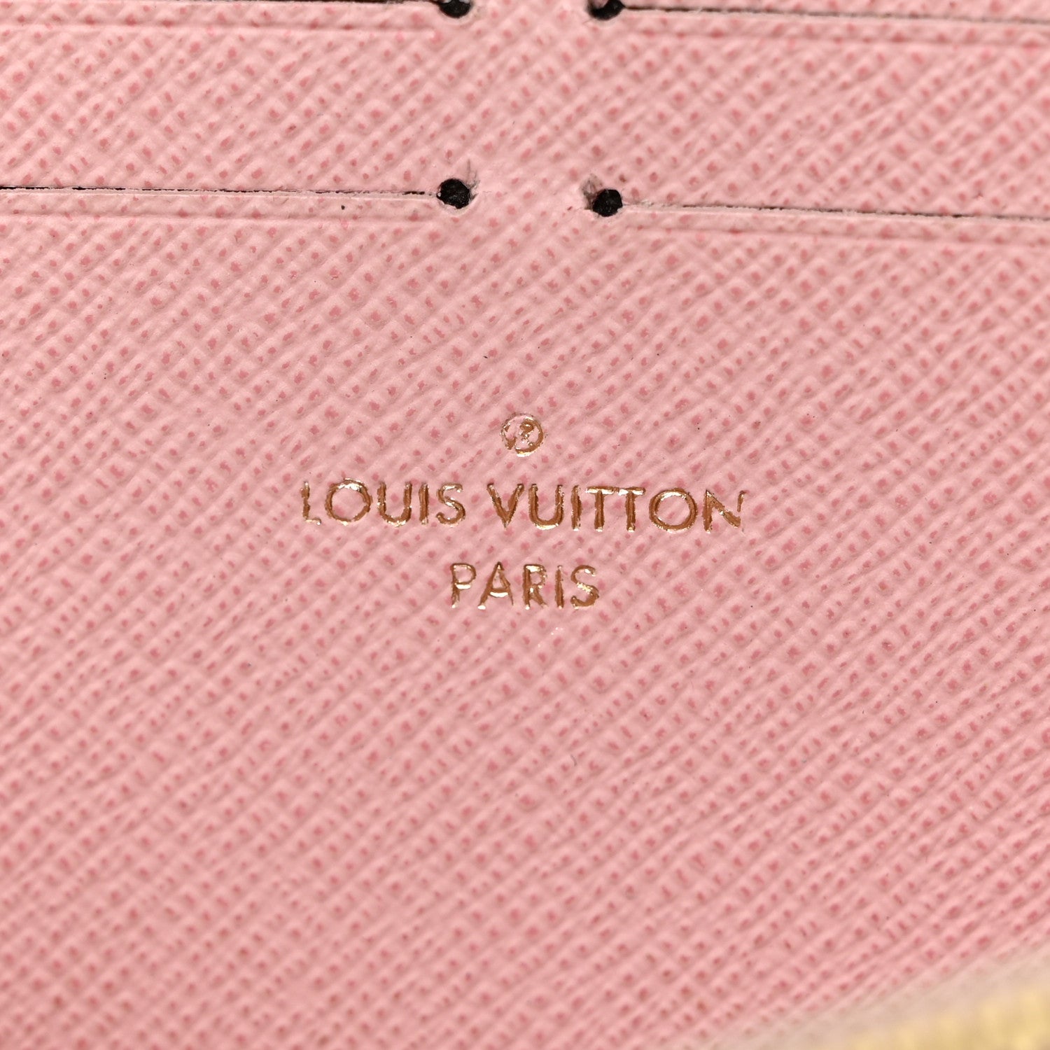 Louis Vuitton Damier Ebene Zippy Wallet Rose Ballerine 6 of 13