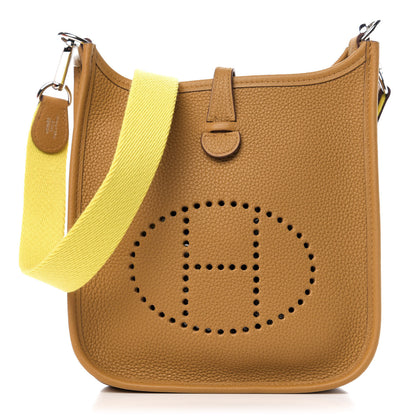 Hermes Taurillon Clemence Amazone Evelyne TPM Sesame 1 of 10