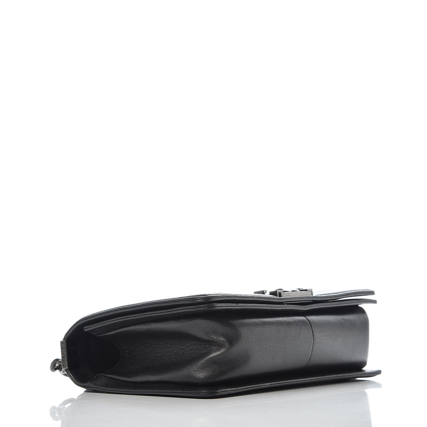 Caviar Quilted Medium Boy Flap So Black