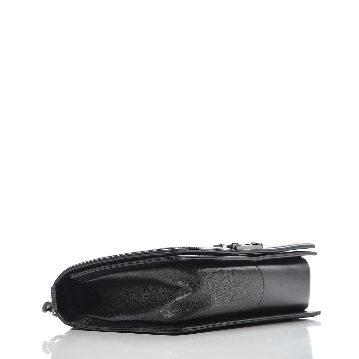 Chanel Caviar Quilted Medium Boy Flap So Black 4 of 9