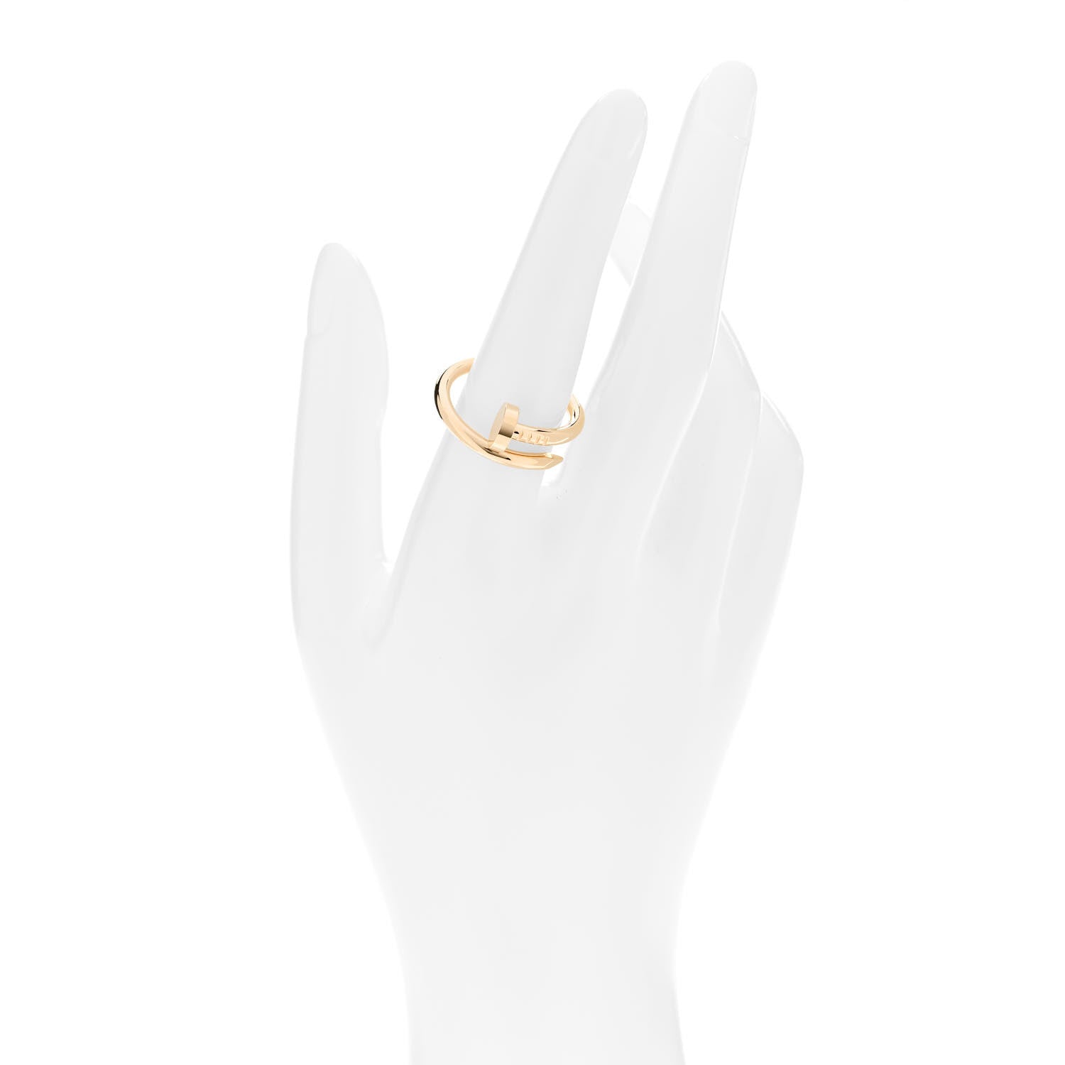 Cartier 18K Yellow Gold Juste Un Clou Ring 57 8 2 of 4