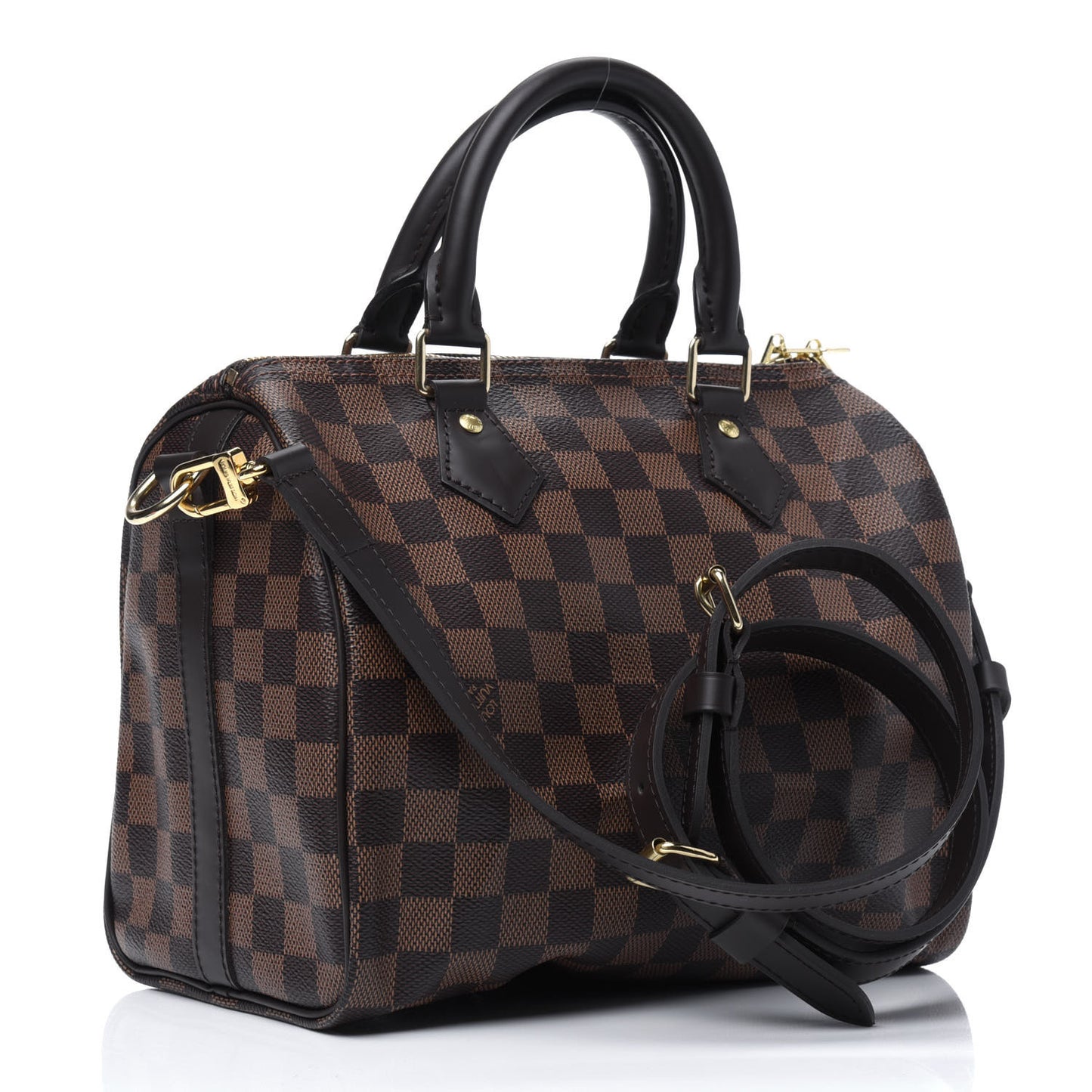 Damier Ebene Speedy Bandouliere 25