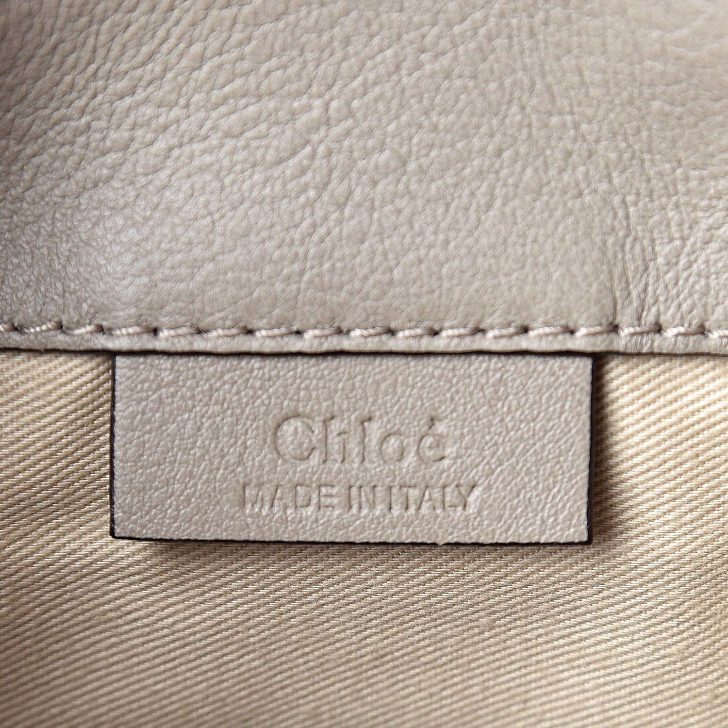 Chloe Suede Calfskin Mini Faye Backpack Motty Grey 6 of 10