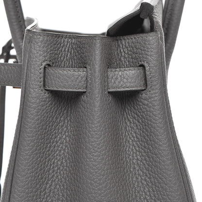 Hermes Togo Birkin 25 Etain 26 of 31