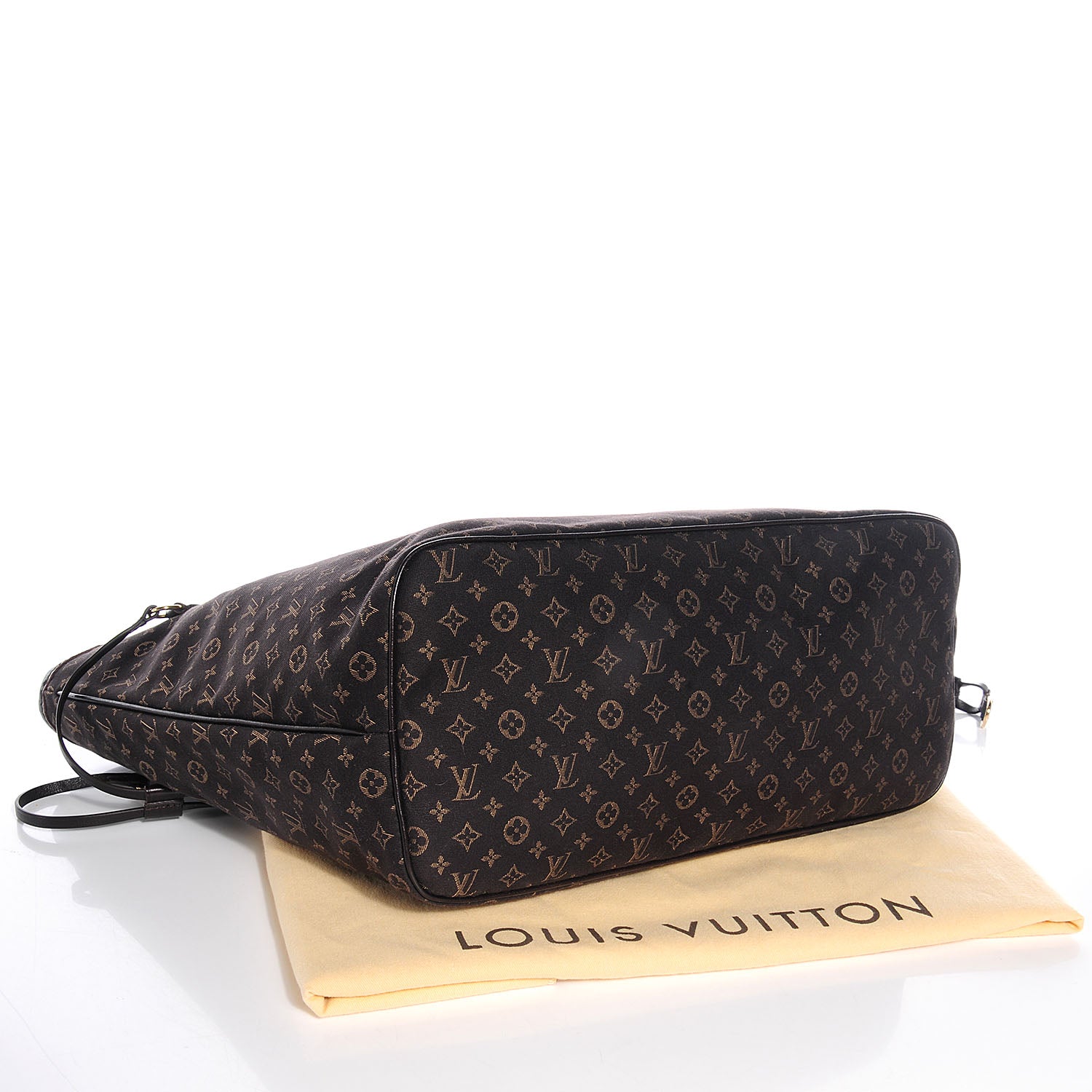 Louis Vuitton Monogram Idylle Neverfull MM Fusain 4 of 7