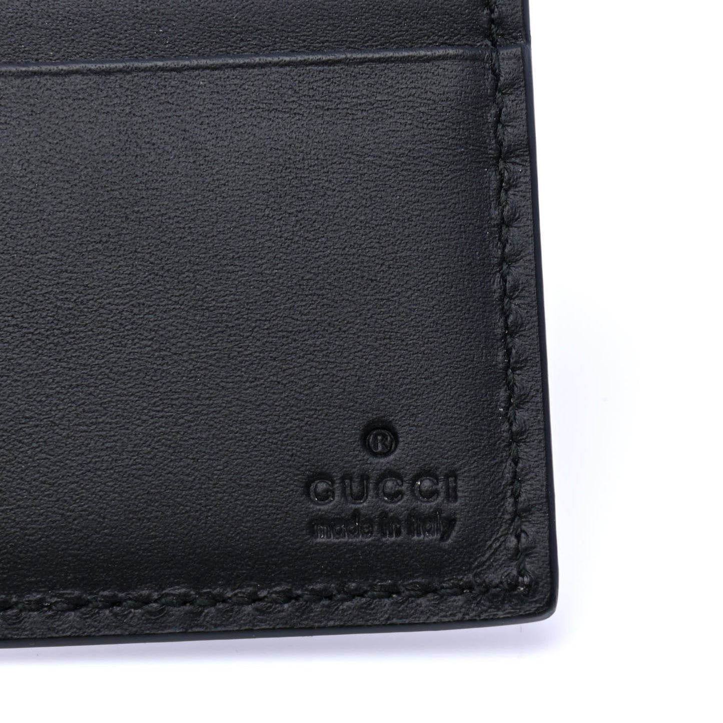 GG Supreme Monogram Kingsnake Bi-Fold Wallet Beige