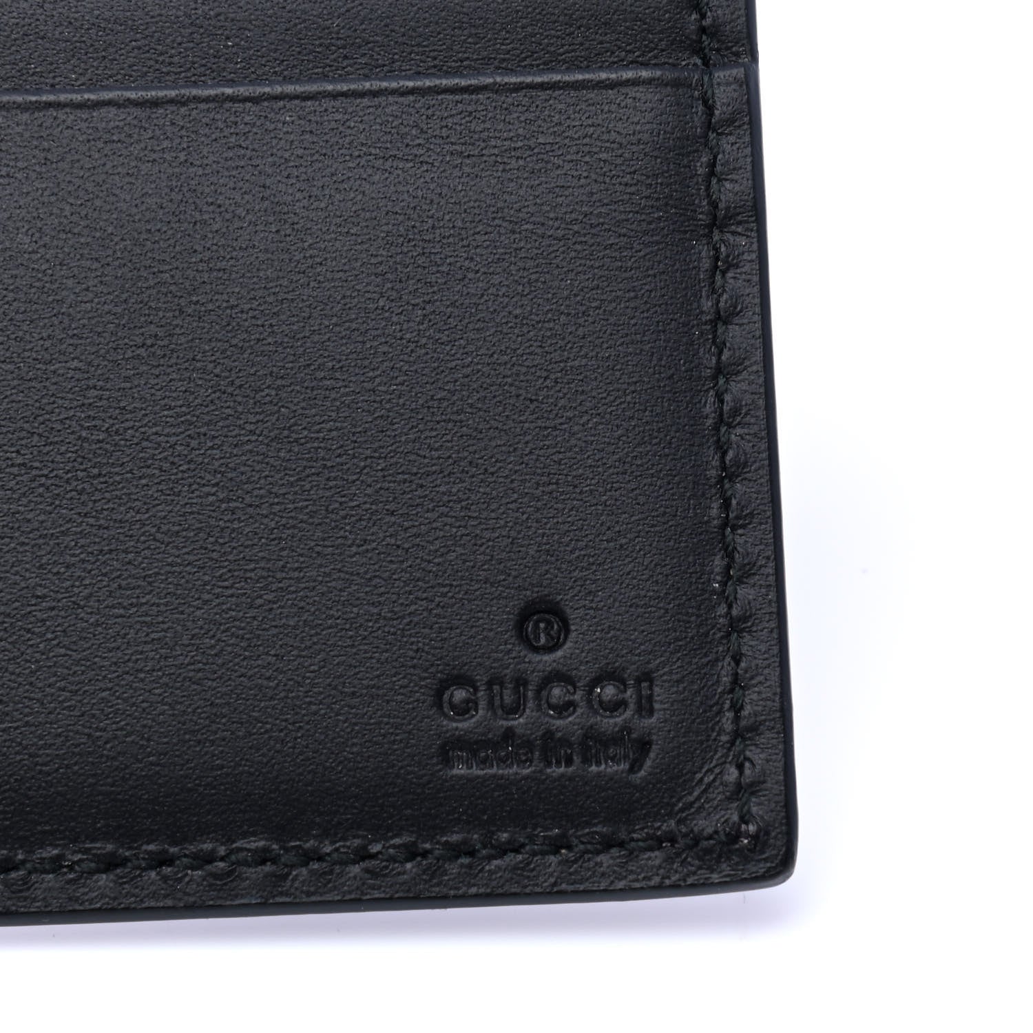 Gucci GG Supreme Monogram Kingsnake Bi-Fold Wallet Beige 4 of 5