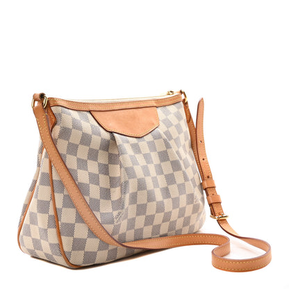 Louis Vuitton Damier Azur Siracusa PM 3 of 9