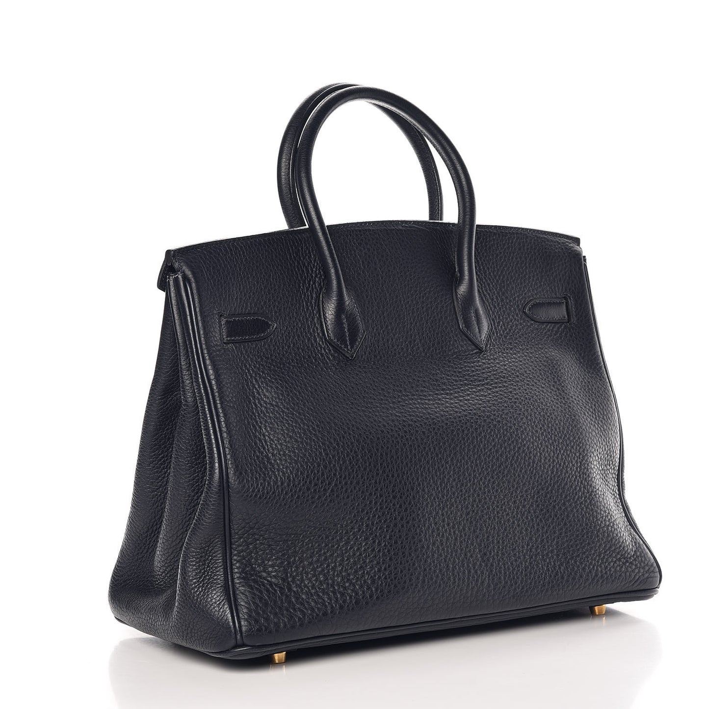 Taurillon Clemence Birkin 35 Bleu Indigo