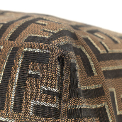 Fendi Zucca Vitello Medium Roll Tote Tobacco Oro Moro 10 of 12