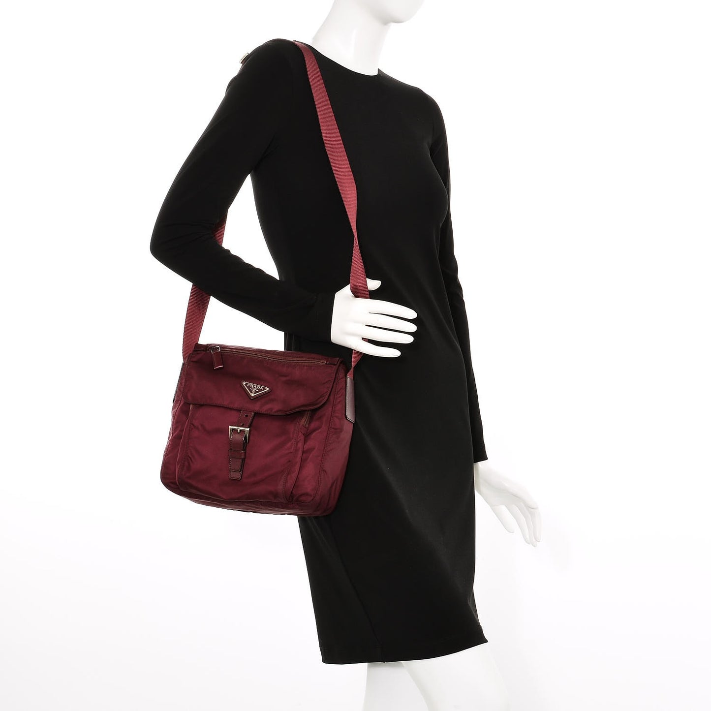 Nylon Vela Messenger Ametista