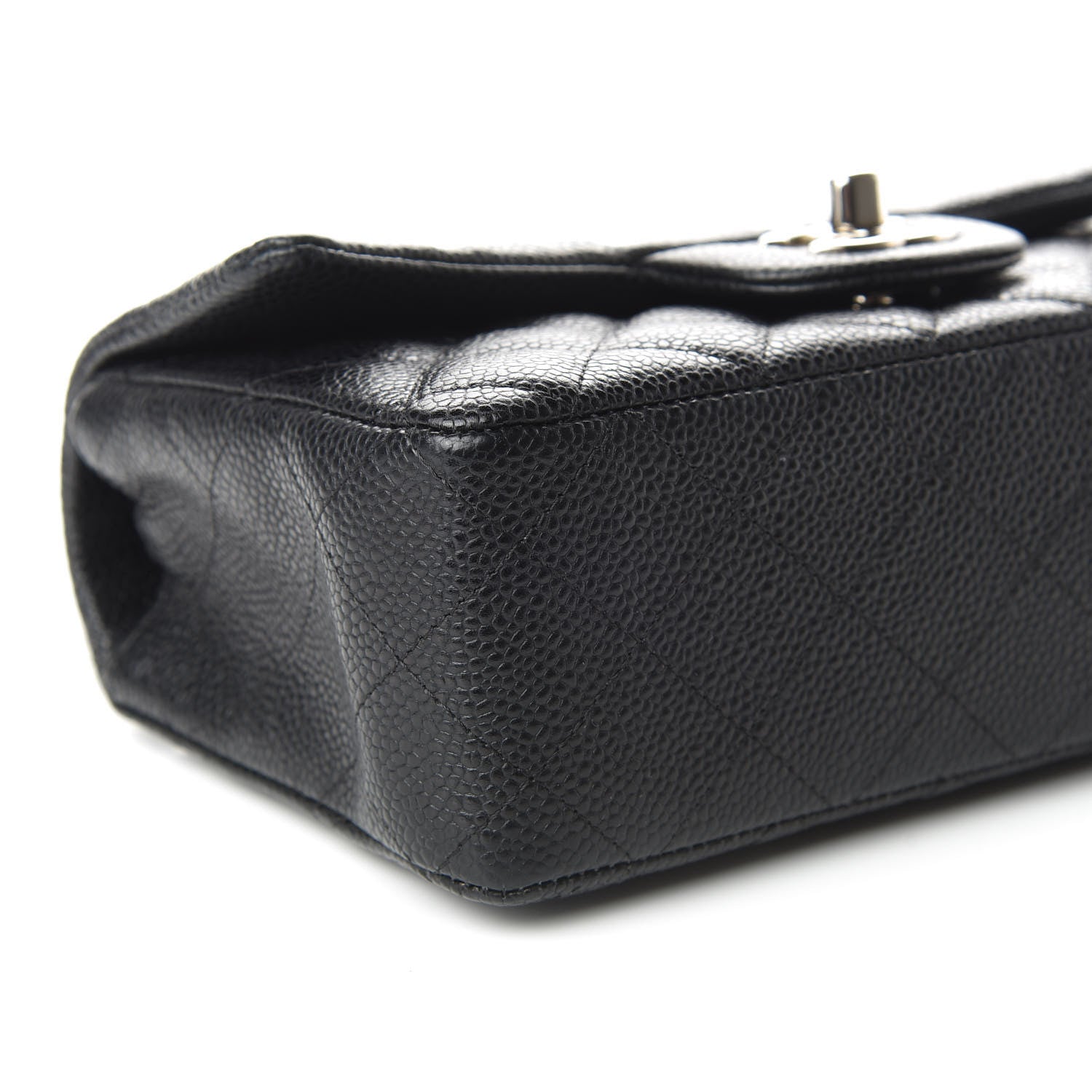 Chanel Caviar Quilted Mini Rectangular Flap Black 5 of 10