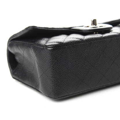 Chanel Caviar Quilted Mini Rectangular Flap Black 5 of 10